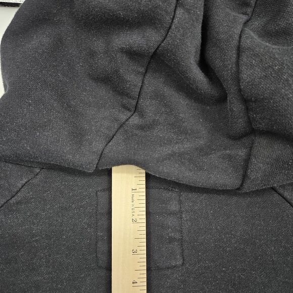 Distressed Black Hoodie - Picture 6 of 11